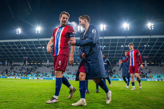 Sander Berge and Lasse Berg Johnsen of Norway