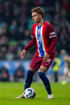 Antonio Nusa of Norway