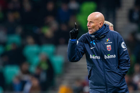 Ståle Solbakken, head coach of Norway
