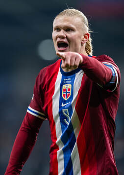 Erling Braut Haaland of Norway