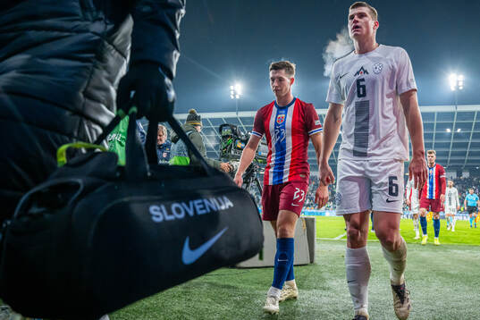 Lasse Berg Johnsen of Norway at half-time