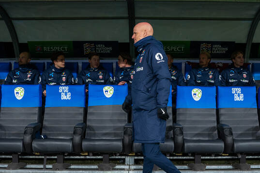 Ståle Solbakken, head coach of Norway