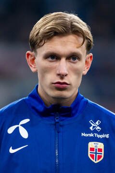 Marcus Holmgren Pedersen of Norway line up