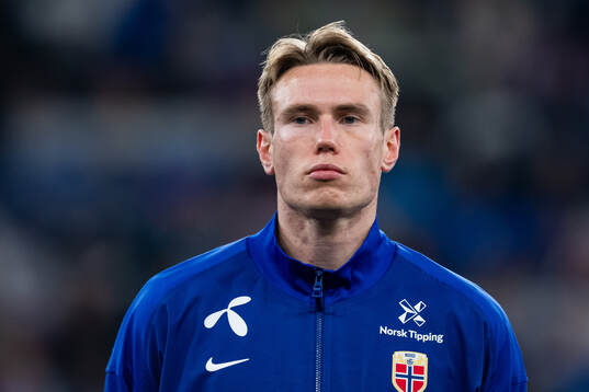 Torbjørn Lysaker Heggem of Norway line up