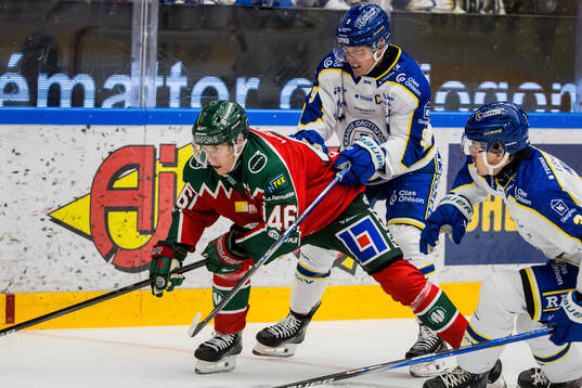 Frölundas Dominik Egli och Leksands Axel Rindell