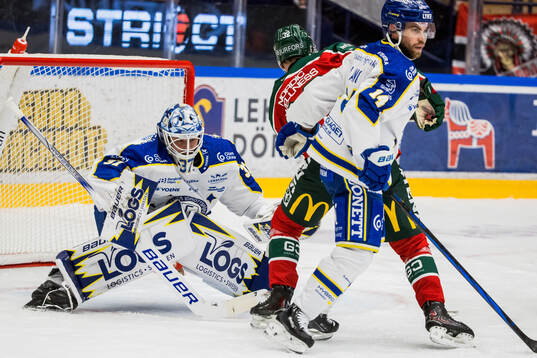 Leksands målvakt Jakob Hellsten