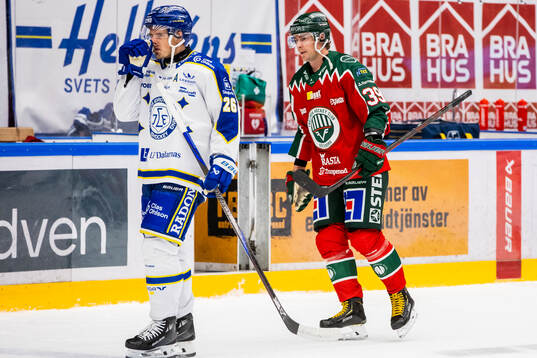 Frölundas Mikael Ruohomaa deppar