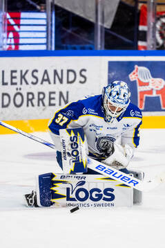 Leksands målvakt Jakob Hellsten