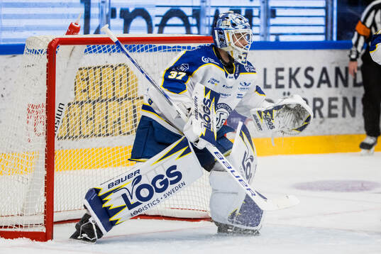 Leksands målvakt Jakob Hellsten