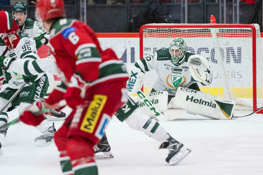 Färjestads målvakt Maxime Lagacé