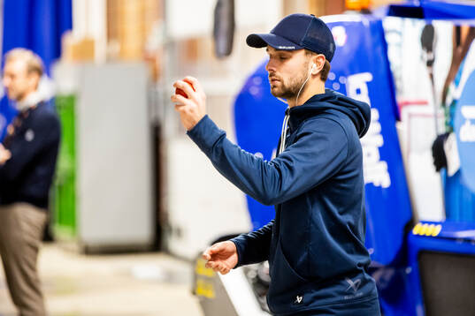 Leksands målvakt Jakob Hellsten