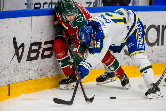 Frölundas Isac Born och Leksands Kalle Östman