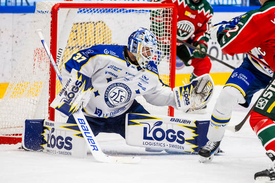 Leksands målvakt Jakob Hellsten
