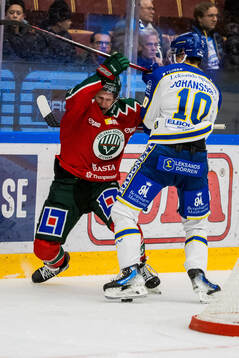 Frölundas Max Friberg och Leksands Anton Johansson
