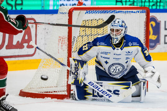 Leksands målvakt Jakob Hellsten