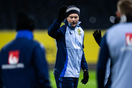 Victor Nilsson Lindelöf of the Swedish men's football
