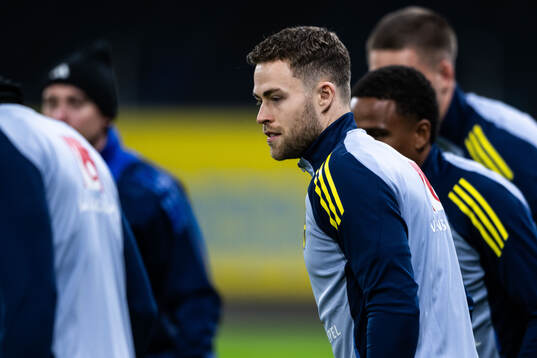 Gabriel Gudmundsson of the Swedish men's football national