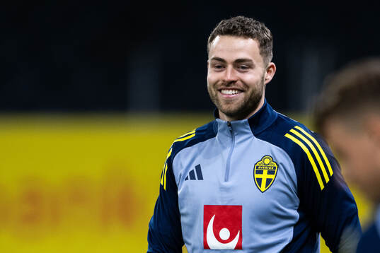 Gabriel Gudmundsson of the Swedish men's football national