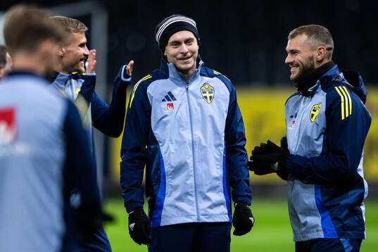 Victor Nilsson Lindelöf and Jesper Karlström of the