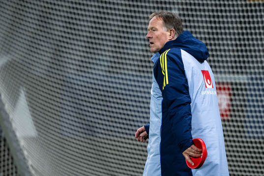 Assistant coach Remy Reijnierse of the Swedish men's