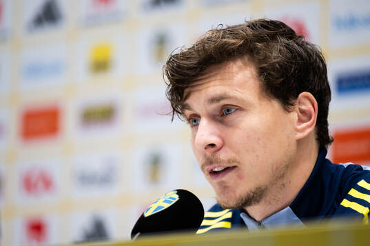 Victor Nilsson Lindelöf of the Swedish men's national