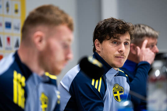 Victor Nilsson Lindelöf of the Swedish men's national