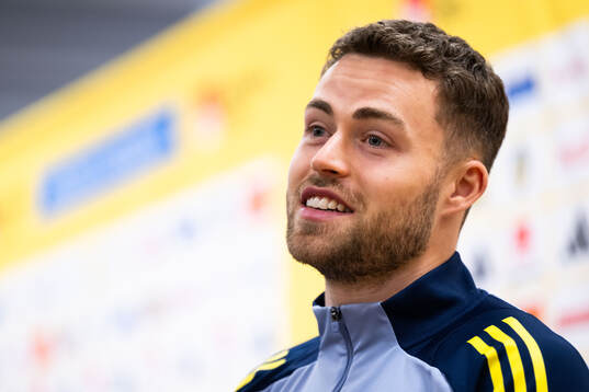 Gabriel Gudmundsson of the Swedish men's national football