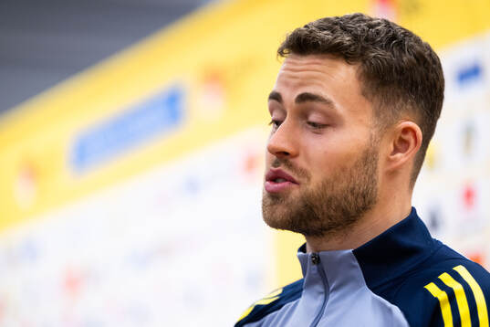 Gabriel Gudmundsson of the Swedish men's national football