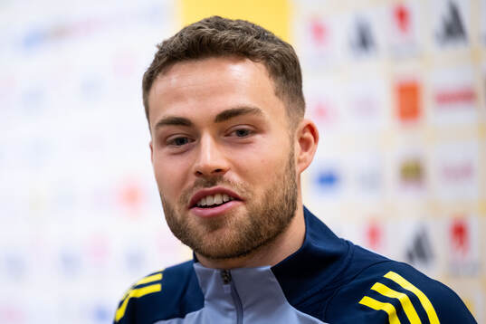 Gabriel Gudmundsson of the Swedish men's national football