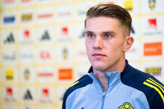 Viktor Gyökeres of the Swedish men's national football