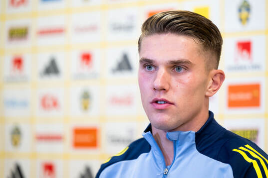 Viktor Gyökeres of the Swedish men's national football