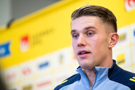 Viktor Gyökeres of the Swedish men's national football