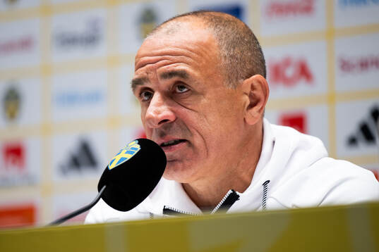 Head coach Francesco Calzona of the Slovakian men's