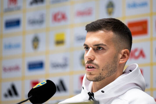 Laszlo Benes of the Slovakian men's national football team