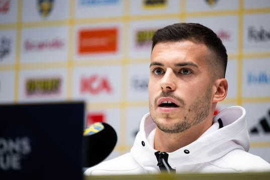 Laszlo Benes of the Slovakian men's national football team