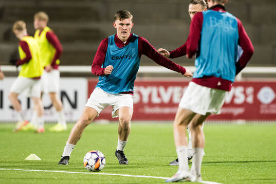 Lucas Larsen of FC Helsingør