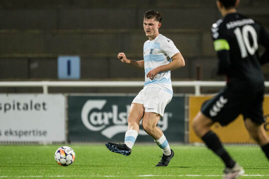 Lucas Larsen of FC Helsingør
