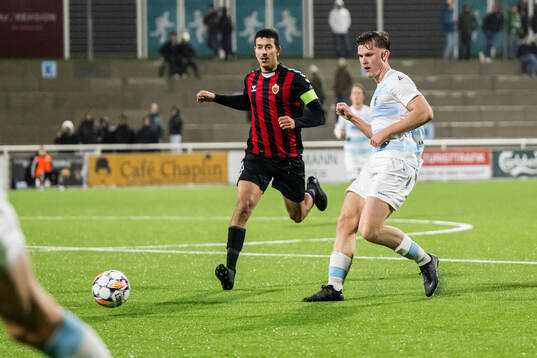 Lucas Larsen of FC Helsingør