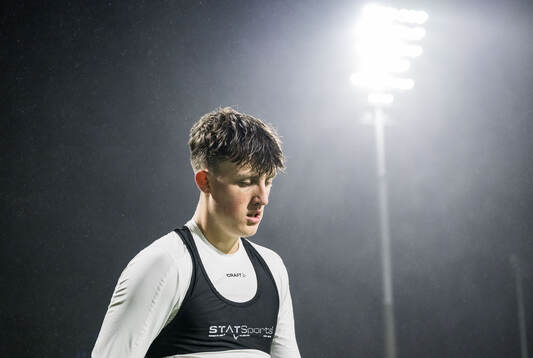 Tobias Augustinus-Jensen of FC Helsingør looks dejected