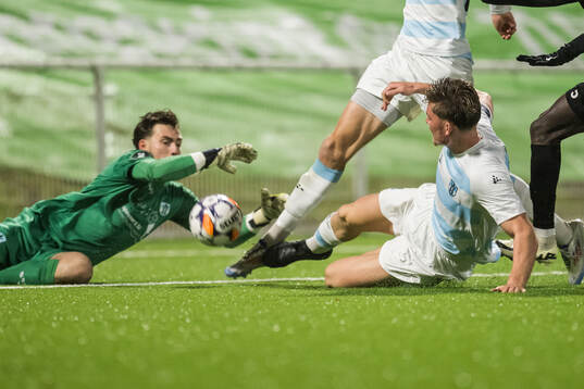 Lucas Larsen of FC Helsingør