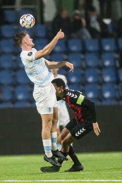 Lucas Larsen of FC Helsingør