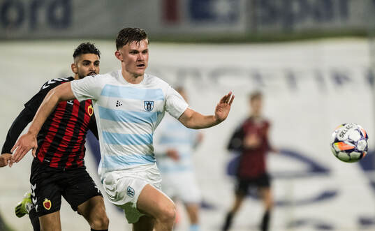 Lucas Larsen of FC Helsingør