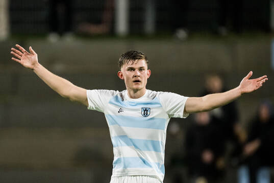Lucas Larsen of FC Helsingør