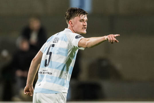 Lucas Larsen of FC Helsingør