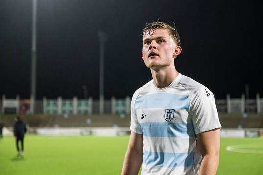 Lucas Larsen of FC Helsingør