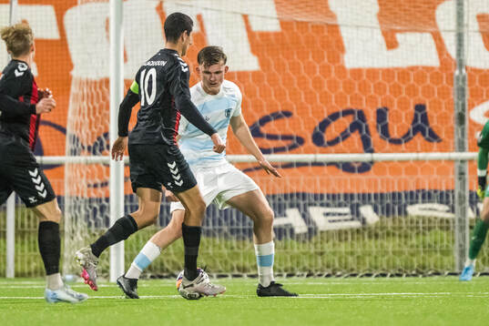 Lucas Larsen of FC Helsingør
