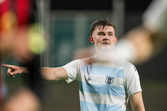 Lucas Larsen of FC Helsingør