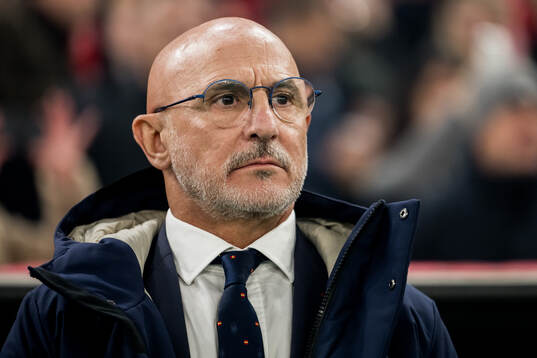 Head coach Luis de la Fuente of Spain