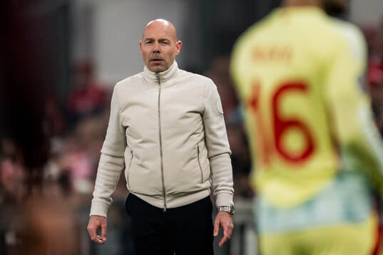 Head coach Brian Riemer of Denmark