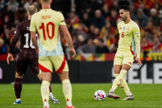 Mikel Merino of Spain